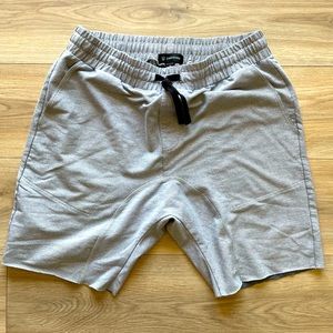 Zanerobe Mens Drawstring Short Gray Large (36)